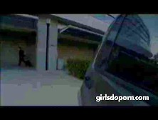 Blondie gets naked to take a sex toy