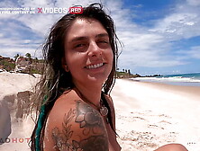 Public sex,  Dread Sweet sitting on the beach.  We almost got caught!