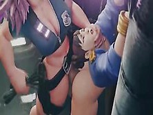 Poison “Arresting” Chun Li For 10 Minutes