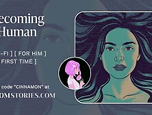 Your AI Gf Finally Got a Body So You Can Fuck | F4M ASMR Erotic Audio Roleplay | Sci-Fi