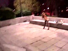 NUDE INTO THE STREET! Slutty eighteen sexy looks for dudes