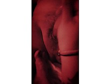 Attention for dad...  Hand and foot job by his big beautiful woman Chunky rock beauty