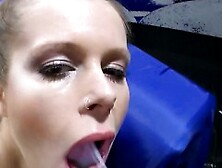 Kinky Ho Mouth Cum Filled