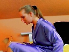 Sexy German beauty gets her amazing boobs covered with cum