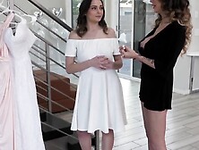 Lesbians In Law - Old Matriarch Seduces Her New Step-Daughter With Sex