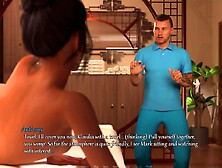 Longing Massage Room - Cuckold Spouse Mark Asking Antony to Massage his undressed wife Claudia in front of him