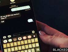 BLACKEDRAW Skinny attractive Blonde mounts BBC like a pro