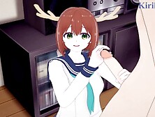 Nokotan (Noko Shikanoko) and I have intense sex.  - Shikanoko Nokonoko Koshitantan Cartoon