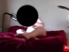 male amateur takes female amateur from behind,  ejaculates