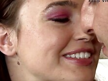 Taboo3. com - Teen Jodi Taylor and her MILF stepmom Carrie Ann practicing on a big dick porn (Jodie Taylor)