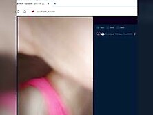 Cute latina teen shows tits and pussy on chat