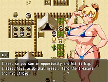 Treasure Hunter Kee and the Ancient Ruins [RPG Asian Cartoon Game] Ep. two Bandage Kink Outfit
