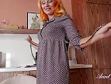 AuntJudys - Hawt 49yo Older mother I'd like to fuck Foxy Gets Slutty Cleaning the Abode