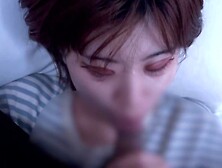 Erotic Girlfriend With Cock In Her Cheeks Even When Shes Riding On Her Face