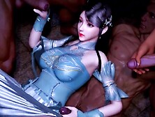 Watch Temptress Aphrodite get her curves animated in 3D Hentai