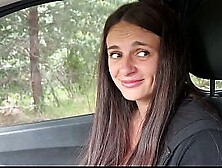 A modest slut showed her breasts and opened her rear-end to an impudent dude