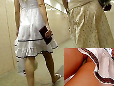 White Summer Suit Upskirt Video