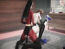 Violet Parr Fucks Helen Parr And Gwen Tennyson (Incredibles,  Ben10,  Ffm,  Futa,  Lesbo,  3Some)