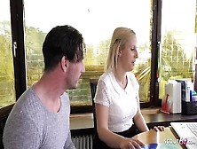 German Teacher Seduce Teen Jana Schwarz To Fuck At Home Lesson