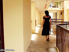 Julia V Earth performs Alex's dream - no hand bj in BDSM handcuffs.  Royal Bj: Usage.  Episode 009.