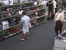 Public Library Blowjob First Time Hot Milf Banged At The Pawnshop