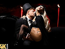 BUFU XXX. Blonde sweet witch is penetrated so deeply so she flew away