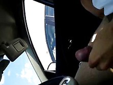 Flashing Milf In Car 001