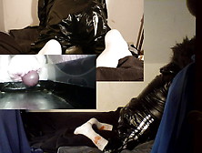 Pvc Wolf Empties Keg And Shots His Load In His Decoy