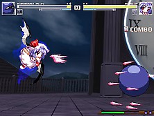 【Mugen】Kuromaru Vs Sakuya & Remilia