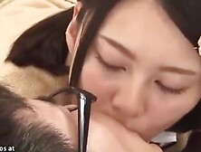 Japanese adorable college teen satisfies shy boyfriend More at Elitejavhd. com