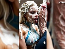 Elsa from Frozen being a sexy little bitch - ( IA Porn )