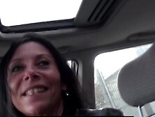 This Amateur Girl Agrees To Fuck In The Car For Some Cash