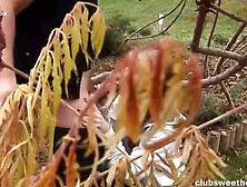 Brooke Ravishes the Gardener with Her Lustful Body