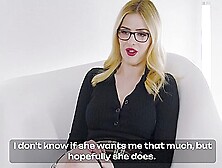 Young Blonde Mini Vamp Dominates Her Busty Mature Friend Miss Jackson With Bdsm Toys (18+)