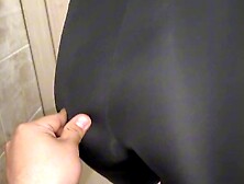 Busty Stepmother shared her secret with her stepson,  and he fucked her in the toilet