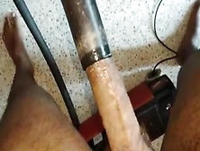 Desi Dick In Vacuum Cleaner