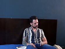 Latino Stepson Bruno Proposes Ultimate Sex Challenge to Stepdad Joris Will He Accept