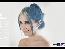 Azul,  my virtual assistant,  shy,  seductive and addicted to sex.  Min Galilea