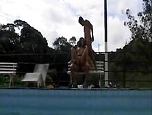 Monica Dp X Tigrão E Loupan Na Beira Da Piscina (Monica Mattos)