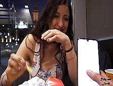 Hispanic Enjoys Mcdonals Ice Cream With Sperm On It And A Lush Inside Her - Ruby And Jacob