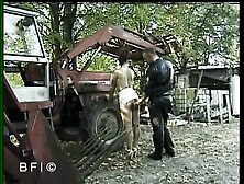 Germany Private Punishment At The Farmyard.