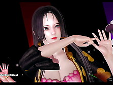 [MMD] Slut's Day - Expectation Cute Striptease Boa Hancock Nami Nico Robin 1 Piece 3D Porn Cartoon Uncensored