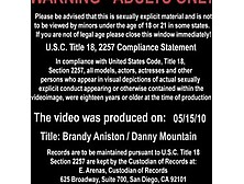 Stranger Brandy Aniston fucking in the couch with her tits