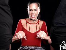 Beautiful Teen Double Handjob