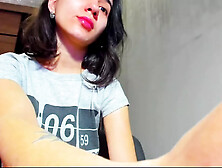 Rubber Rope Myla angel's Boobs Bondage!