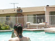 Poolside Pussy Burningangel Video