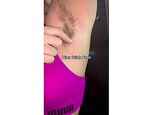 Hairy Armpits After Workout!