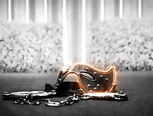 A small in number metal dick rings and caning kept him hard until I made my bound serf cum - FEMDOM TRAILER