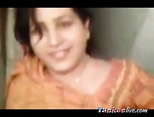 Desi- Very Beautiful Punjabi Aunty Sucking Dick