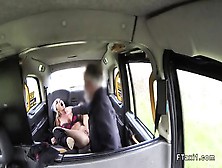 Australian Babe Gets British Cock In Cab